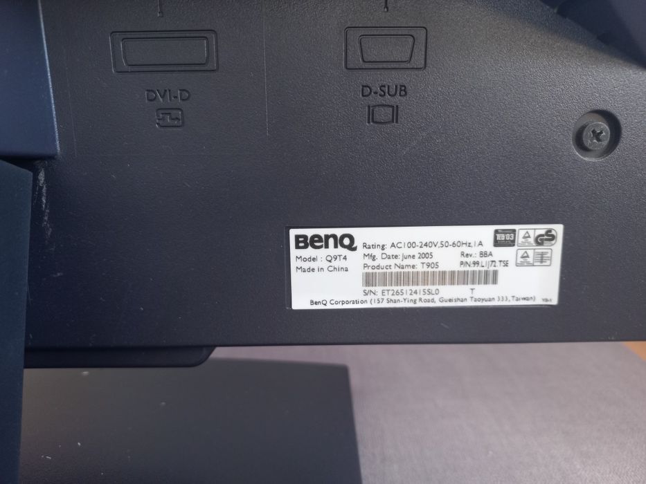 Monitor de computador BenQ