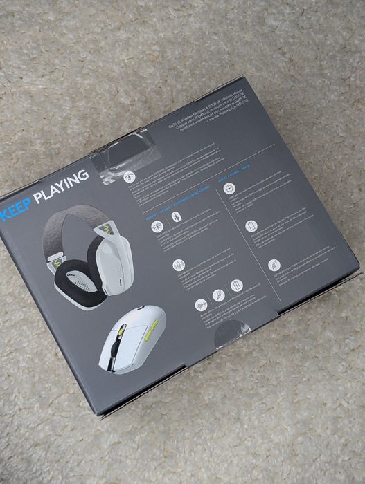 Logitech g435 + Logitech g305 combo навушники та миша