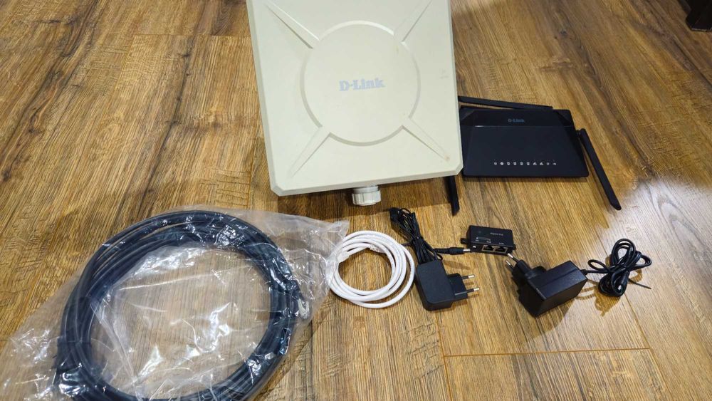 Zestaw LTE z anteną zewnętrzną D-Link DWP-812KT