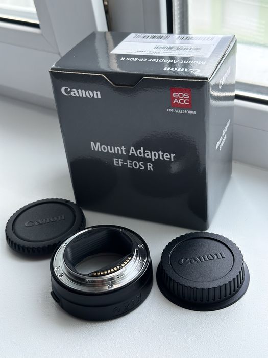 Адаптер байонета Canon EF - EOS R Mount Adapter + гарантія