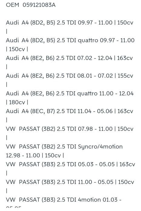 Audi  A 6 2.5 gasóleo