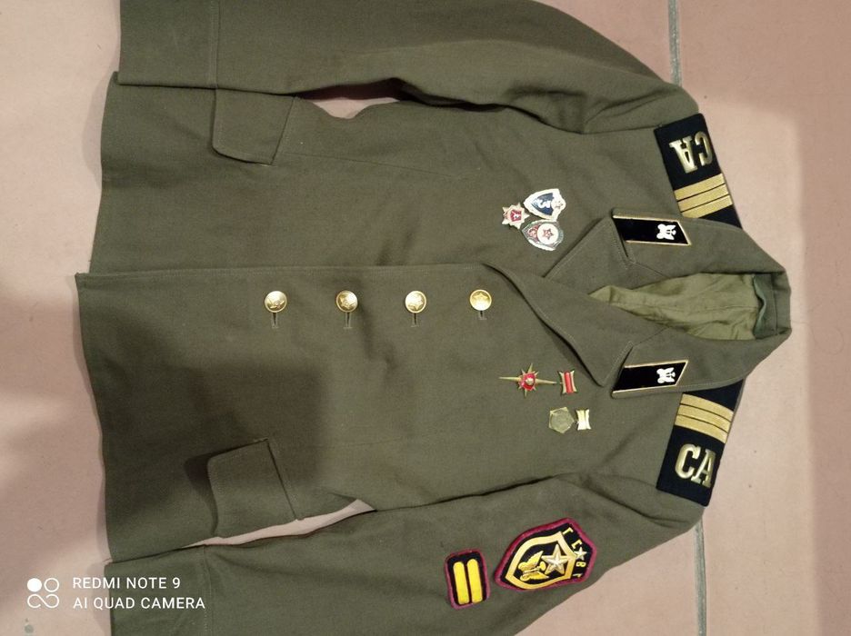 Китель солдата советской армии.