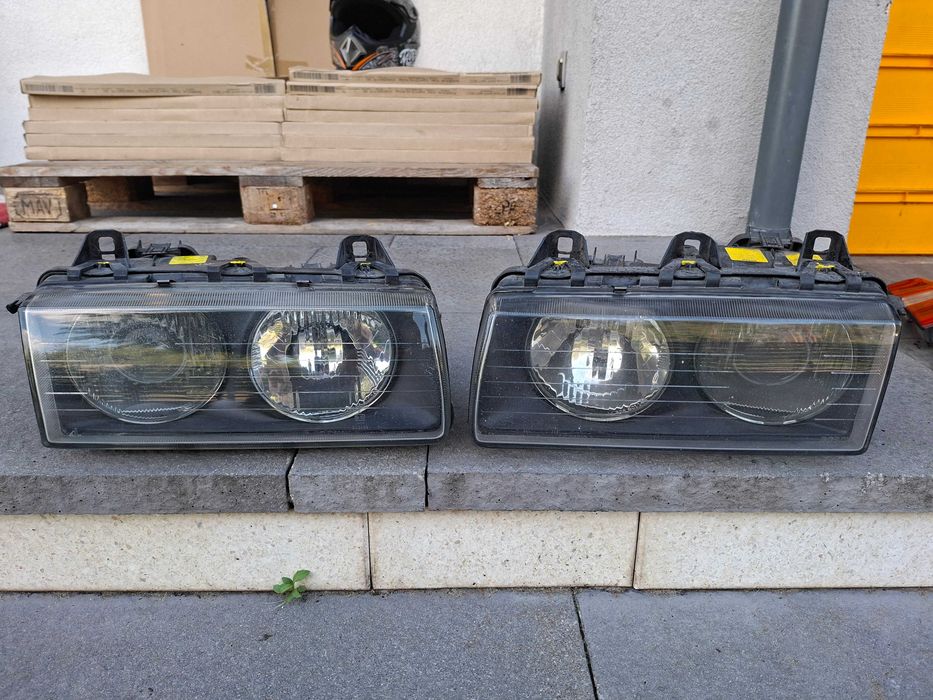 Reflektory lampy soczewkowe BOSCH do BMW e36 sedan touring coupe i cabrio PARA