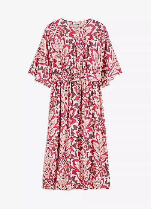 B.P.C sukienka midi we wzory 48.