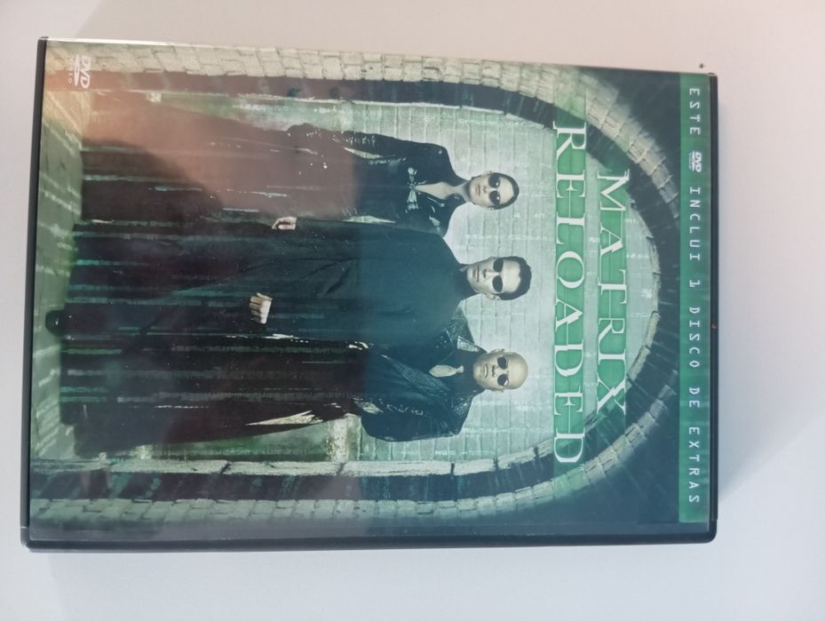 Matrix Reloaded versão Keanu reeves com Disco de extras