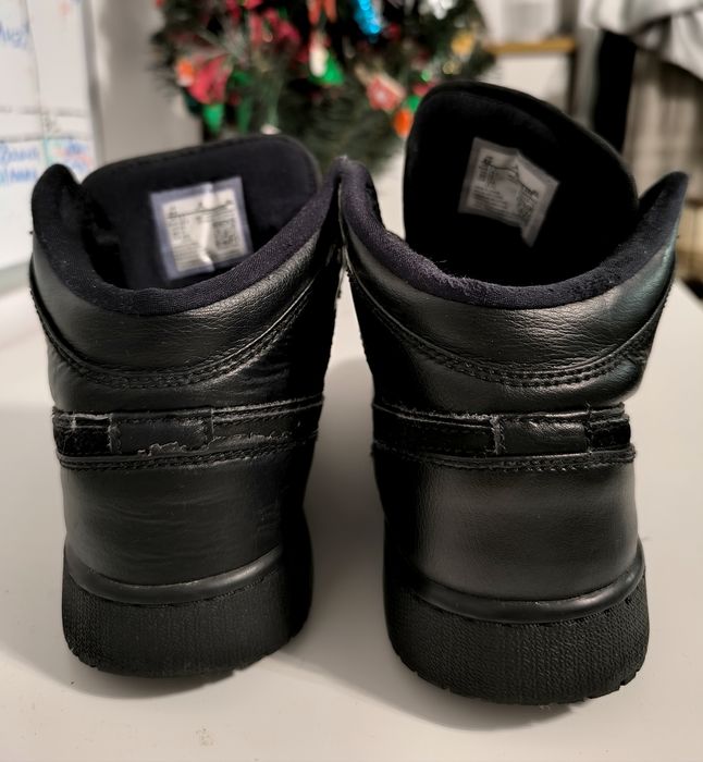 NIKE AIR JORDAN 1 MID rozmiar 38,5 EUR / 5,5 UK czarne używane