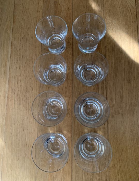 Copos de vidro para água ou caipirinha