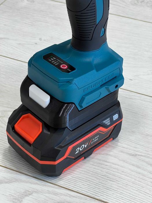 Адаптер перехідник з Makita, ProCraft на акб Dnipro m 3д друк