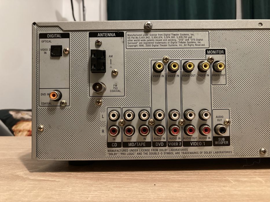 Amplituner Sony STR-DE495P | 2x 80W stereo | wzmacniacz 180W