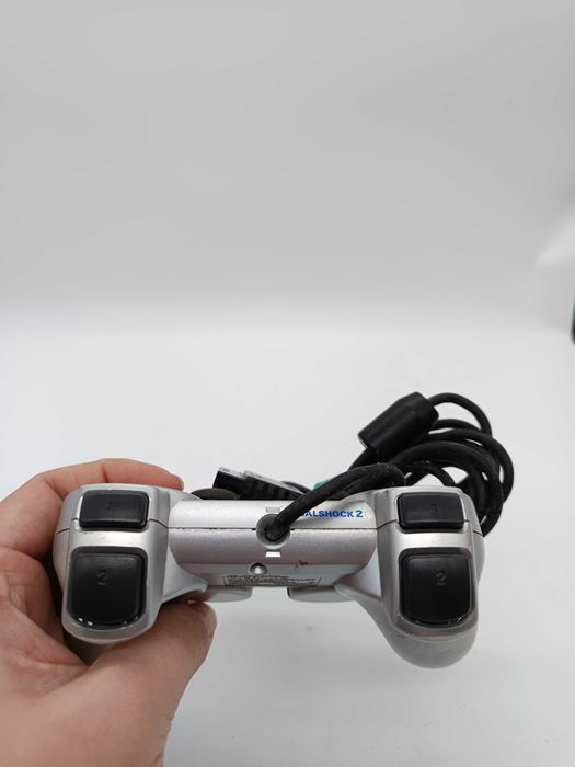 Kontroler Sony Playstation 2 Silver srebrny