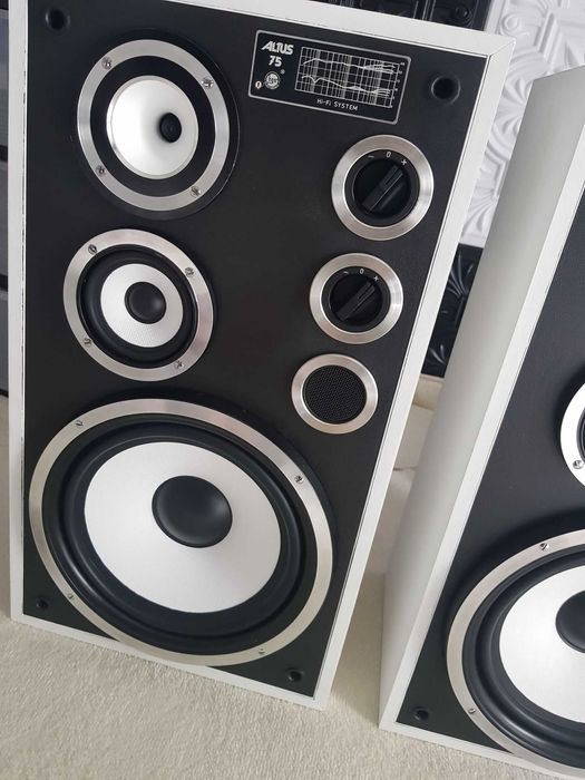 Kolumny Altus Tonsil  75 (Wersja Czarno-Biała) Unikalny Design