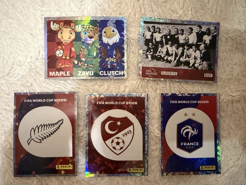 Наклейки/стікери panini 2026