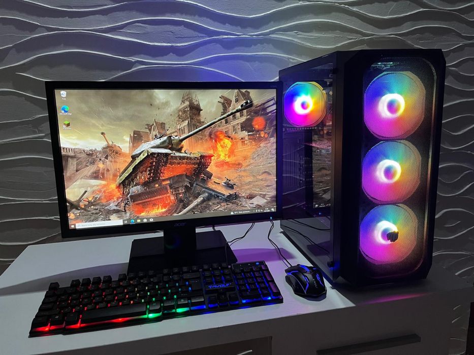 Komputer i5-7400 / GTX 1060 / SSD / HDD / 16 RAM / Gamingowy