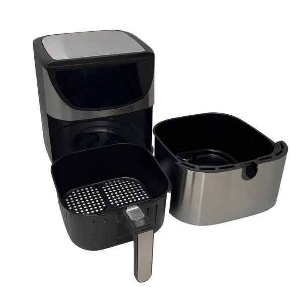 Аэрофритюрница с двумя тенами Фритюрниця професійна аерогриль Zepline