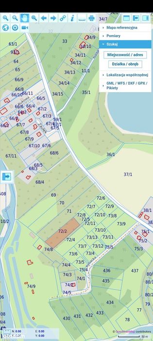 Działka 2200 m² Wieck 100m OD JEZIORA - Widok 3