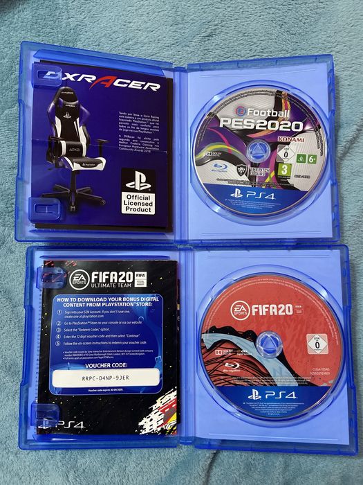 Vendo Pes 2020 e Fifa 20.