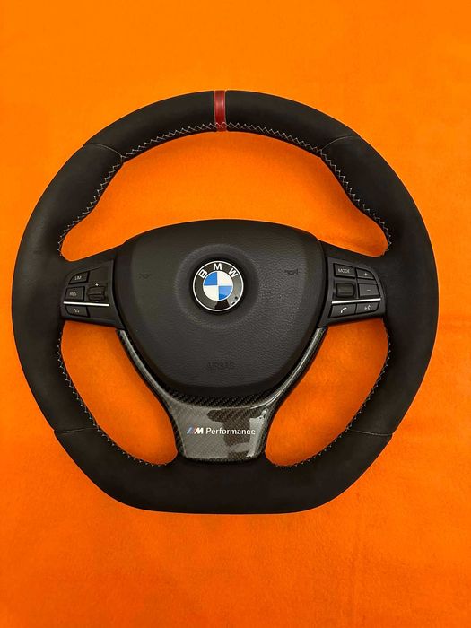Volante BMW M, F10, F11, carbono alcantara ORIGINAL
