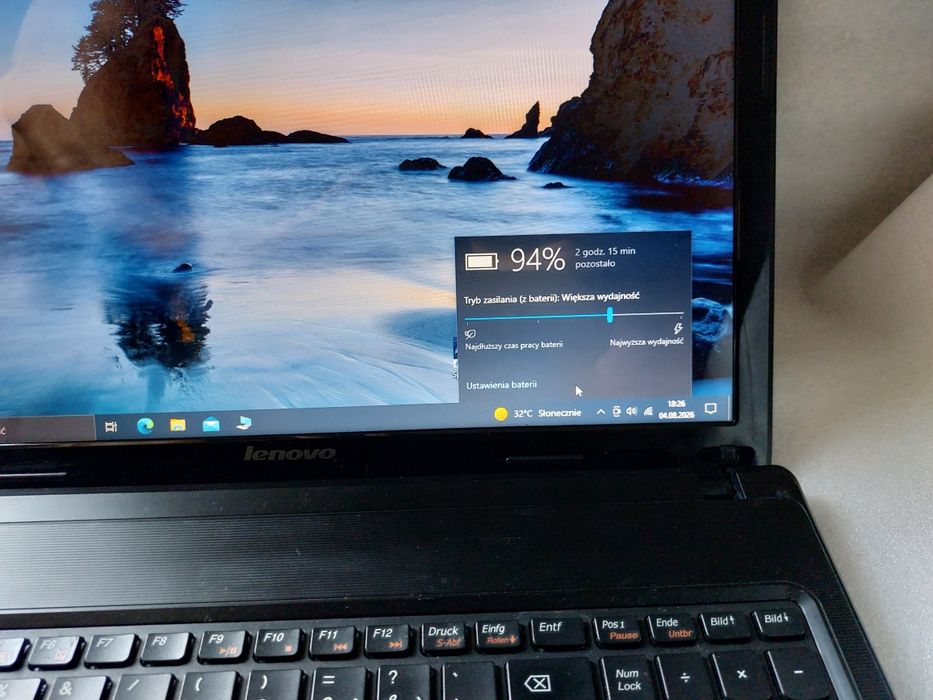 Lenovo G575 AMD E-450. Grafika Radeon HD 6320