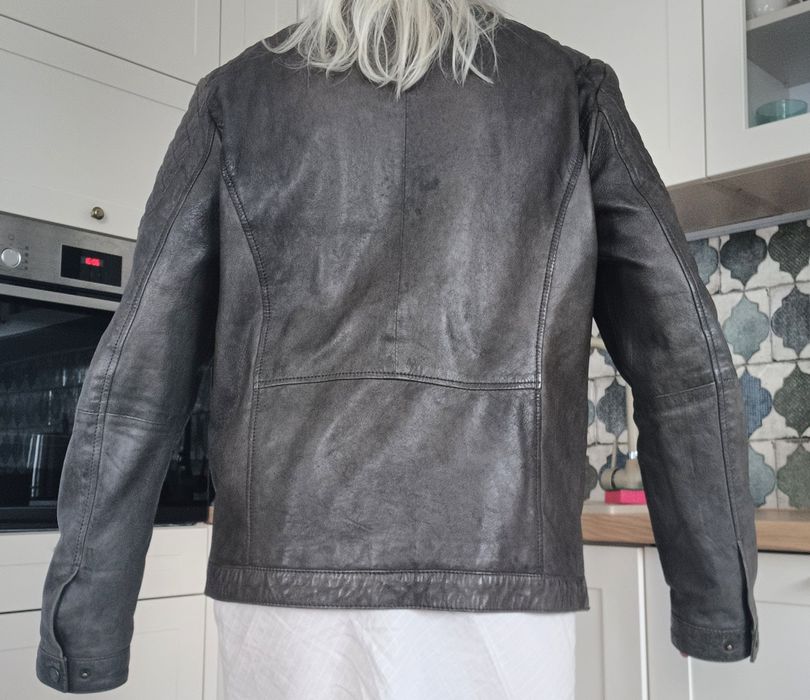 Kurtka skórzana męska r M