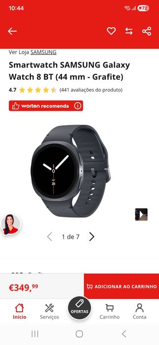 Samsung watch 8 44mm