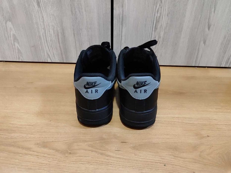 Sneakersy Nike Air Force 1 Czarno-Szare 43