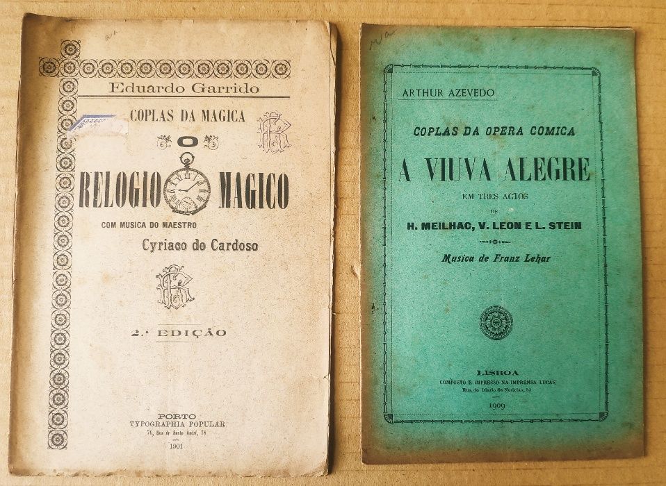 TEATRO  -  Opúsculos Antigos