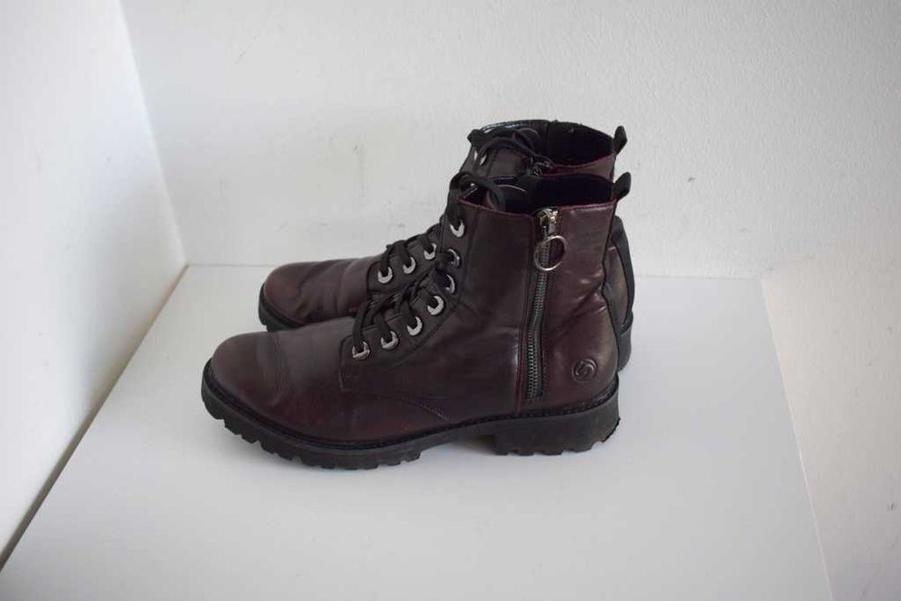 Remonte Botki buty skórzane 42 sztyblety