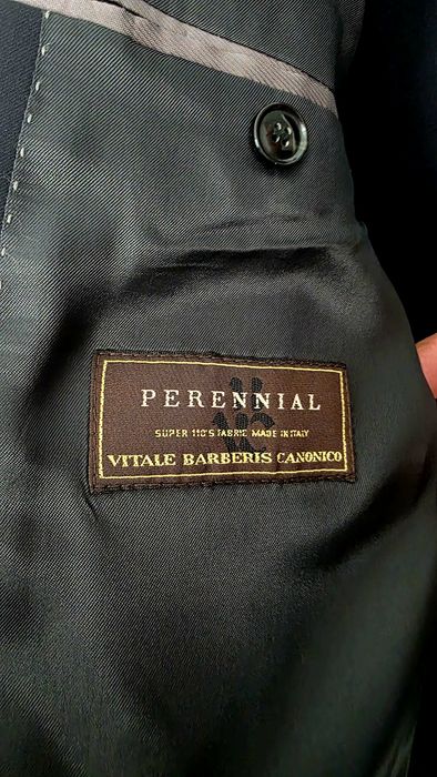 Garnitur BYTOM Vitale Barberis Canonico 100% Wełna Super 110's | 176/108/96 | Czarny