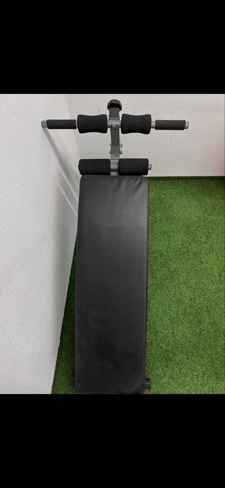 Banco de exercicios e abdominais