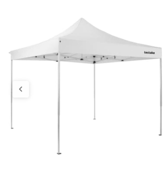 Tenda Tectake Nova 3mx3m estrutura em aluminio