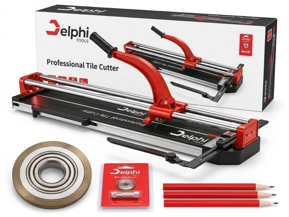 Maszynka Do Cięcia Płytek Delphi Tools Zestaw Z Miarką I Kątownikiem