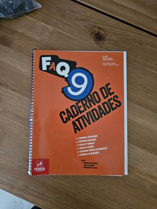 Cadernos de atividades 9 ano