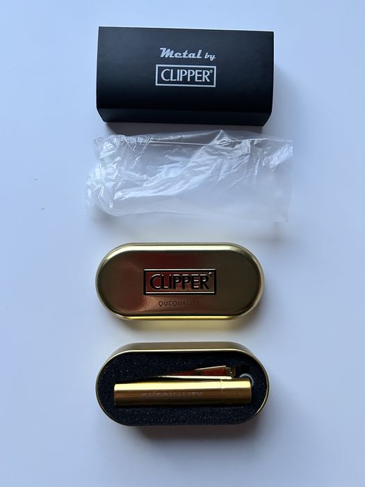 Zapalniczka QueQuality Clipper Quebonafide złota