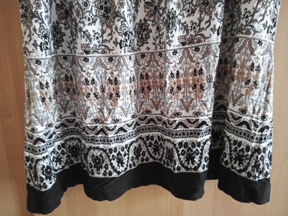 bluzka tunika L XL wzory c&a canda jak nowa kloszowana