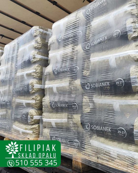 Węgiel groszek SOBIANEK LEW 29 workowany TRANSPORT GRATIS