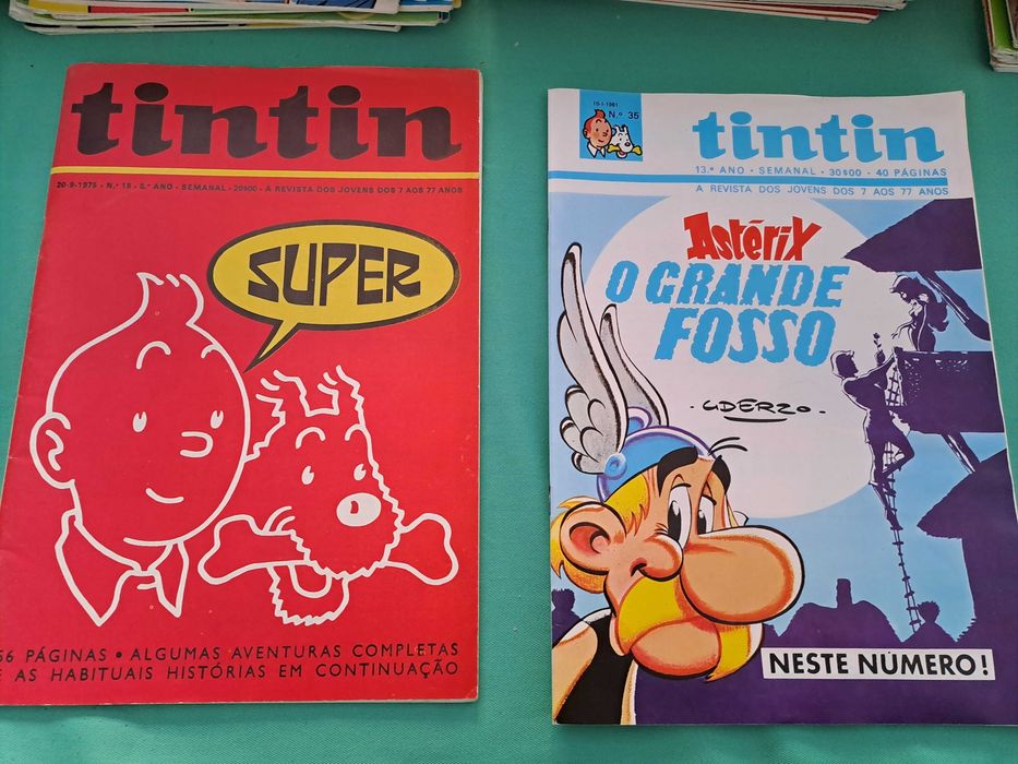 Revistas Tintin antigas!