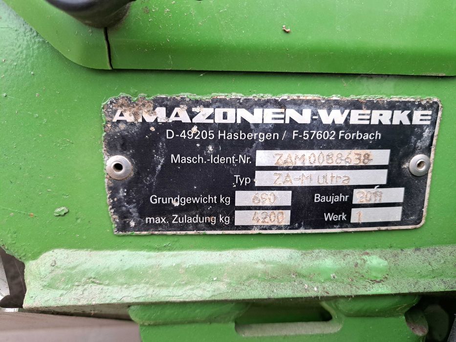 Amazone ZAM Profis Hydro 3000