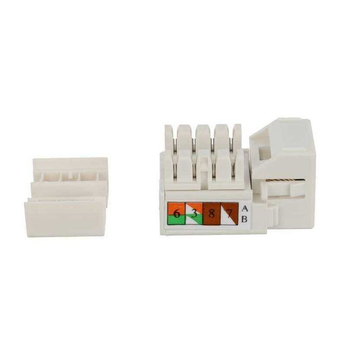 Gniazdo Keystone RJ45 Cat.5e UTP LANON patch panel akcesoria sieciowe