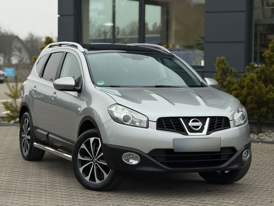 Nissan Qashqai+2 LIFT 2.0i 141KM 7OS NAVI Panorama 18' I-WAY Progi HAK Serwis zNiemiec!