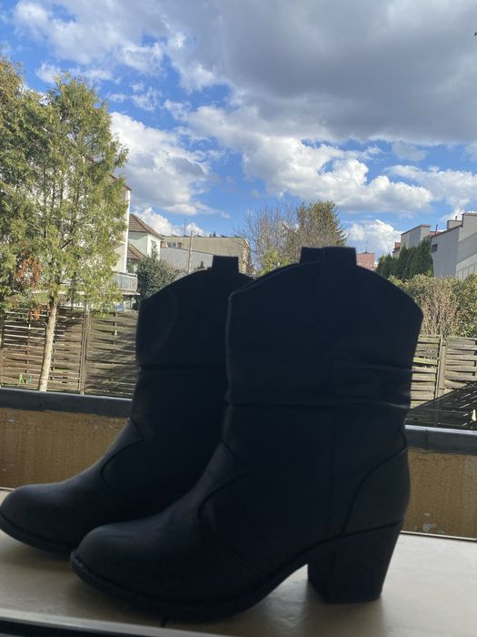 Buty botki kowbojki wiosna lato NOWE