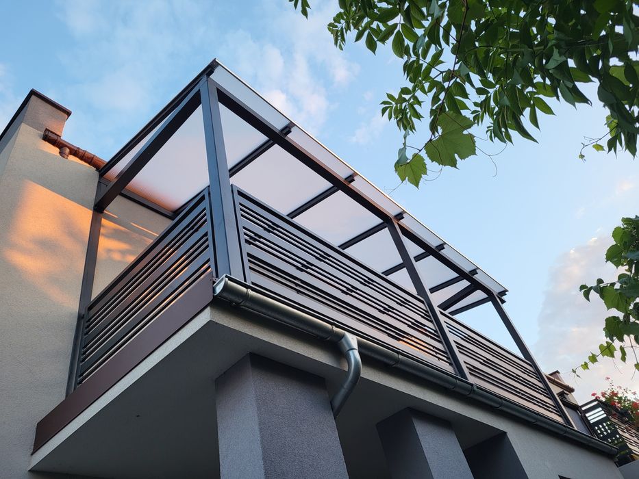 Zadaszenie tarasu metalowe