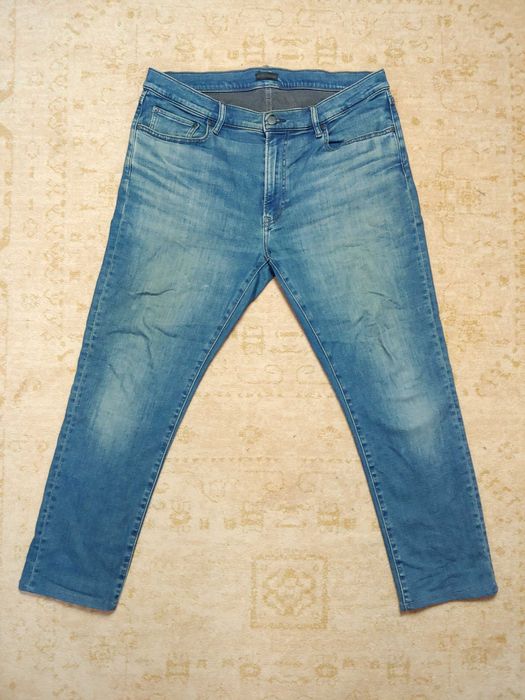 Męskie spodnie jeansy Uniqlo Heattech W34 L34