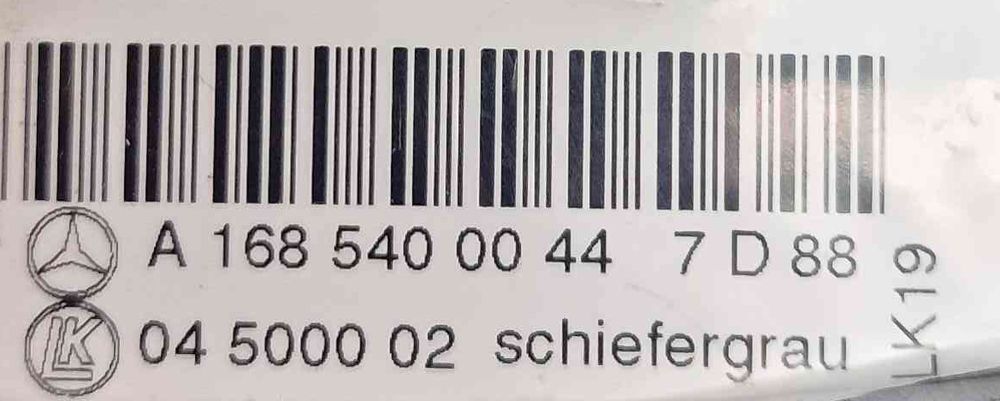 Seletor Caixa Velocidades MERCEDES-BENZ A-CLASS (W168) ano 2000