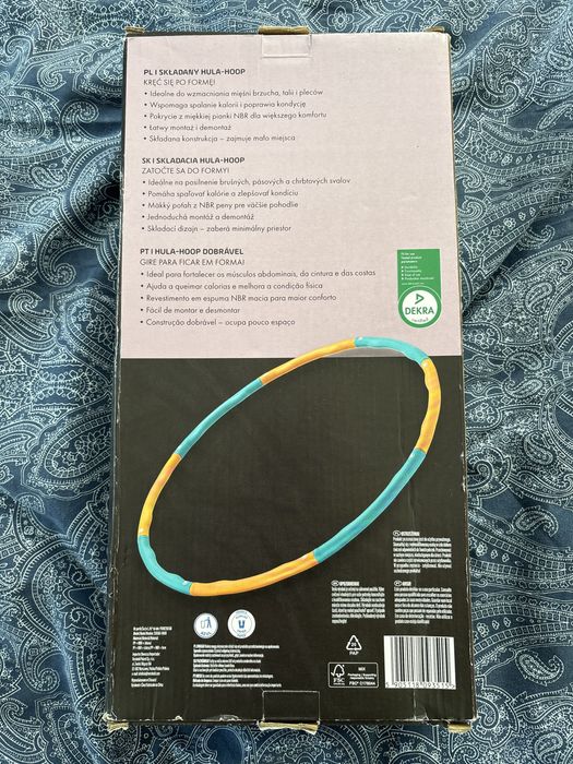 Hula hoop go active skladane