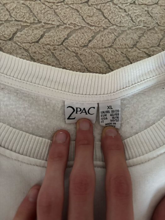 tupac 2pac свитшот sk8 y2k sweatshirt tupac