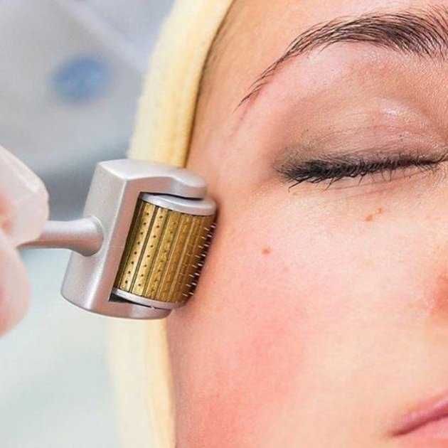 Титанові мікро-голки ZGTS 192, дермаролер для догляду за обличчям