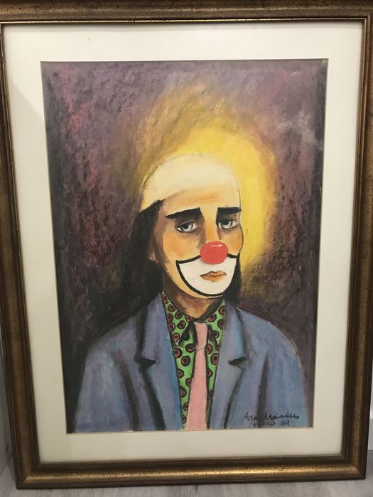 Clown Paintings with Frames425652105165547521