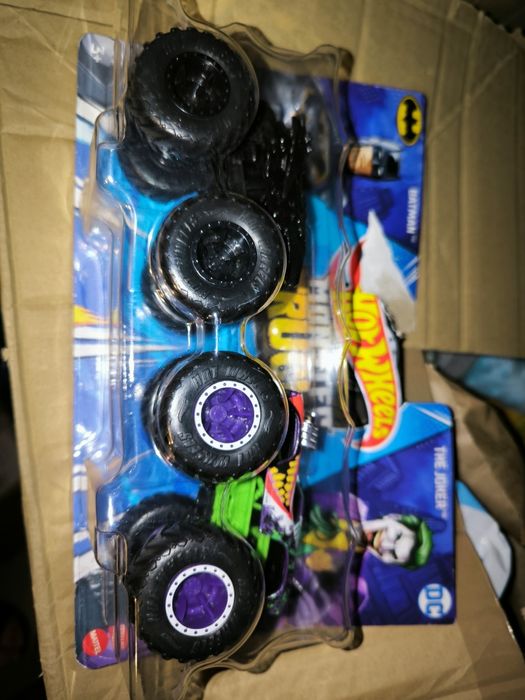 Hot wheels Monster Truck Batman Joker zestaw dwu pack