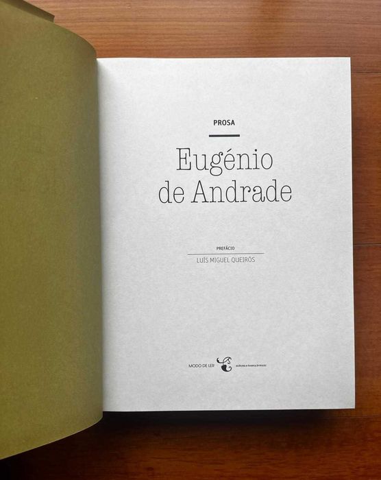 Obra Completa de Eugénio de Andrade - Poesia, Prosa, Traduções