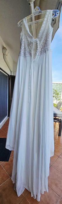 Vestido de Noiva Daniela Di Marino – Estilo Boho Romântico(como novo)